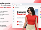 Adobe Acrobat Chrome Extension for PDF Editing and Signing