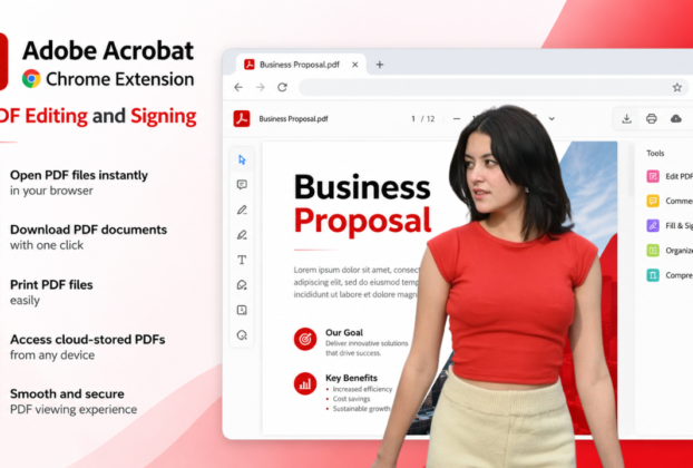 Adobe Acrobat Chrome Extension for PDF Editing and Signing