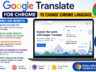 Google Translate for Chrome to Change Chrome Language
